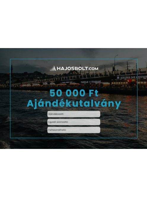 Hajósbolt Ajándékutalvány 50 000 Ft